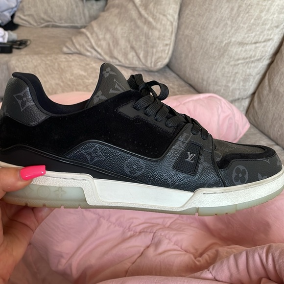 Louis Vuitton trainer sneaker men’s size 10 - Picture 3 of 6